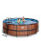 EXIT TOYS EXIT Wood Pool 14ft x 48in with Sand Filter Pump – Brown 5