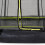 EXIT TOYS EXIT Silhouette Ground Trampoline 8ft with Safety Net – Black 6