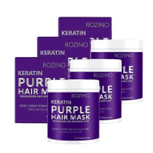 (3PCS) 1-5x Purple Hair Mask- Blonde Hair Purple Toner - Purple Hair Mask for Blonde, Silver & Platinum Hair - Removes Yellow Brassy Color