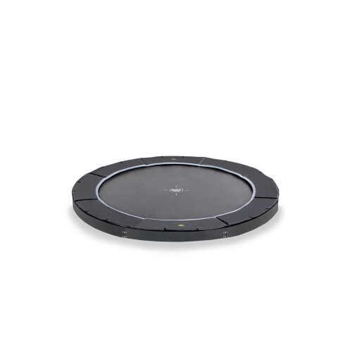 EXIT TOYS EXIT Dynamic Ground Level Sports Trampoline 10ft – Black 2
