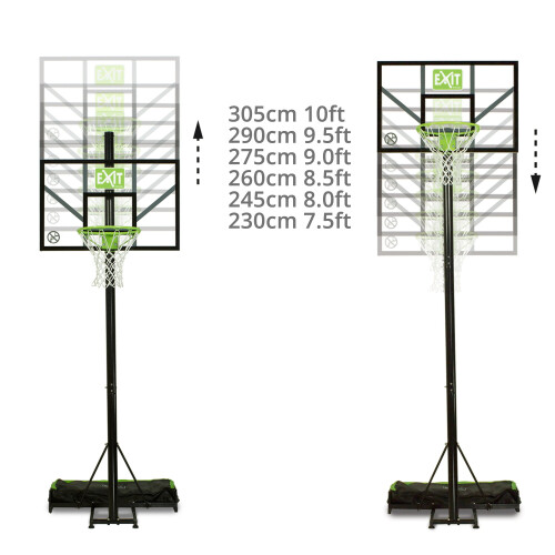 EXIT TOYS EXIT Comet Portable Basketball Backboard 1