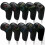 (Symphony Black) Golf iron head cover magnet closed digital gradient easy to use for fast delivery 1