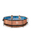EXIT TOYS EXIT Wood Pool 10ft x 30in with Filter Pump and Dome – Brown 8