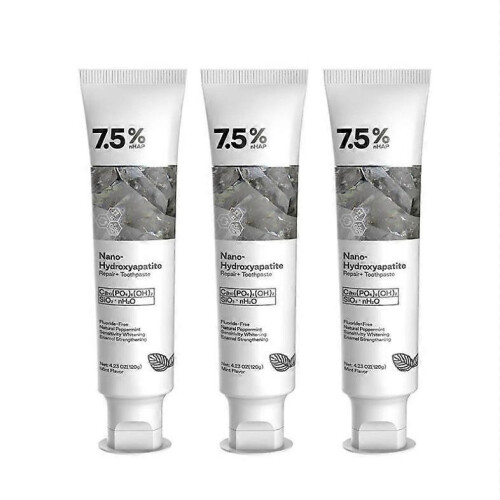 1/2/3PCS 7.5% Hap Nano-Hydroxyapatite Toothpaste Remove Deep Clean for Sensitive Teeth 120g