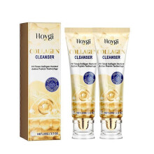 (2PCS) 1-5x Collagen Cleanser, Moisturizing, Moisturizing And Firming Facial Skin, Cleaning, Anti-Wrinkle, Anti-Aging Eyes