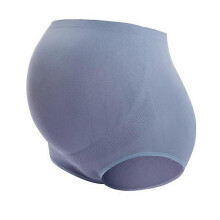 (M, BLUE) MiniMama Over Bump Seamless Underwear, MiniMama Over Bump Seamless Panties