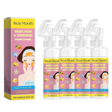 (4PCS) 1-5x Turmeric and Kojic Acid Facial Cleanser Cleanser Cleanser Cleanser Cleanser