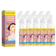(5PCS) 1-5x Turmeric and Kojic Acid Facial Cleanser Cleanser Cleanser Cleanser Cleanser