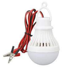 Udendørspære, stabil strålevinkel, 12V5W plastik med USB, lavt forbrug, stabil til camping, vandreture, cykling, bjergbestigning