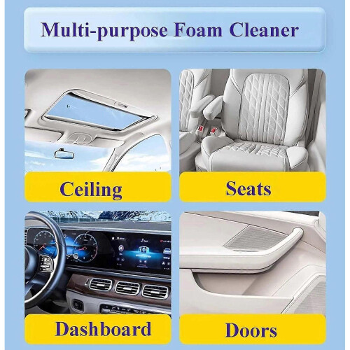 Leiboo Multi-purpose Foam Cleaner Car Interior Cleaner 2