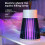 (grey) Electronic Mosquito Killer Lamp Portable Radiationless USB Rechargeable 3