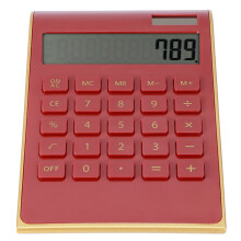 Calculator mecanic pentru comutator, afișaj cu numere mari pentru vizualizare ușoară, calculator cu alimentare dublă, ideal pentru birou și
