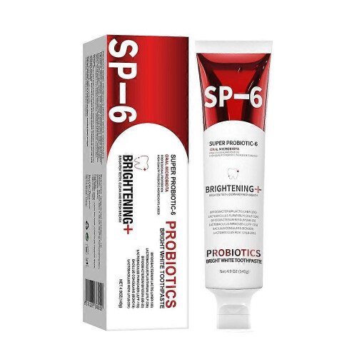 1/2/3PCS SP-6 Probiotics WhiteningToothpasteBrightening &Stain Removing Toothpaste 140g 1