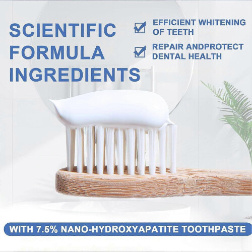 1-5pcs Hydroxyapatite Toothpaste for Enamel Protection and Tooth Strengthening, Fluoride-Free Toothpaste for Sensitive Teeth 1