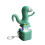 1 Piece Lizard Button Keychain Decompression Toys Funny Lizard Sounds And Flash Effects Rechargeable 1