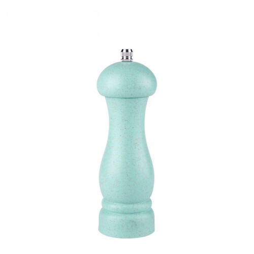 Premium Oak Salt and Pepper Mill Set With Adjustable Grind Settings and Refillable Design
