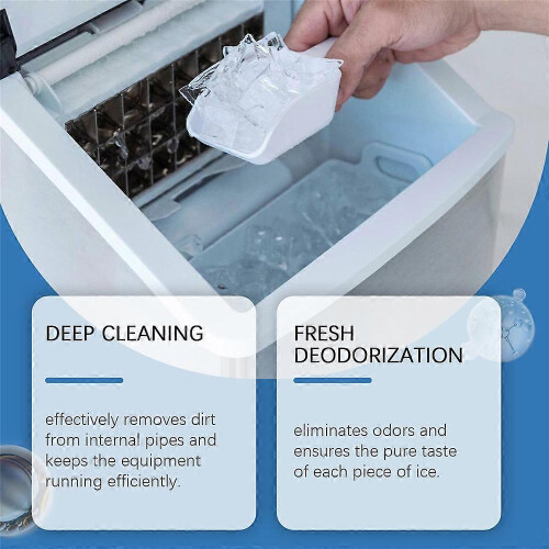 (4PCS) 1-5x Ice Machine Cleaner Descaler - 12 Clean Tablets 1