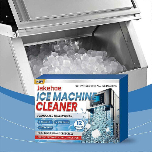 (1PC) 1-5x Ice Machine Cleaner Descaler - 12 Clean Tablets 1