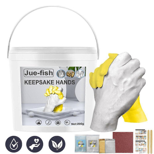 (1PC) 1-5PCS Diy Hand Casting Kit Hands Plaster Statue Molding Set Hand Holding Craft For Couples 2