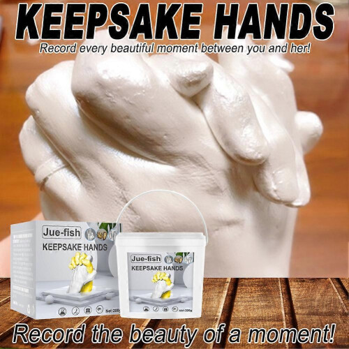 (5PCS) 1-5PCS Diy Hand Casting Kit Hands Plaster Statue Molding Set Hand Holding Craft For Couples 2