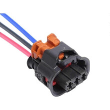 Connecteur de câble automobile 2025 compatible avec la prise Citroën 3 broches pour bobine d'allumage 13801763 F872100