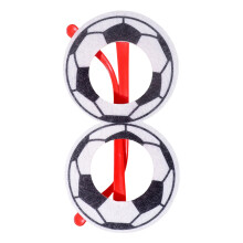 Plastic Football Glasses/Headband Elastic Hair-Style2