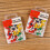 Packung mit Kartennadeln,-pp Softbox 100 transparente Farbe 5