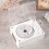 (Woodgrain White) Retro CD Player Rechargeable Support CD BT USB 3.5mm AUX Portable CD Player Bluetooth-Compatible 5.0 2