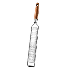 (A) 304 Stainless Steel Grater with Anti-Slip Handle Multi-Function Cheese Chocolate Lemon Zester Nutmeg