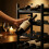 Homcom HOMCOM Wine Rack Freestanding 5-Tier 20-Bottle Capacity Black 7