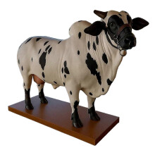 (B) 2L Bull Liquor Dispenser Wine Vodka Whiskey Decanter Brazilian Cattle Beverage Container Bottle
