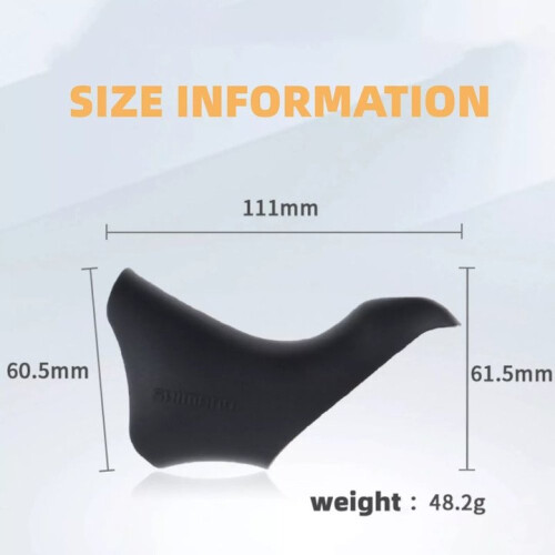 Καλύμματα μοχλού φρένου Shimano, εργονομικός σχεδιασμός για άνετη λαβή, σιλικόνη 2