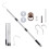 Steel Loft Ladder Pull Down Hook Tool Systems Kit Secure-120CM 1