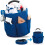 Εύκολο καθάρισμα και οργάνωση, Καλάθι μπάνιου με αποθηκευτικό χώρο για το σπίτι, 1