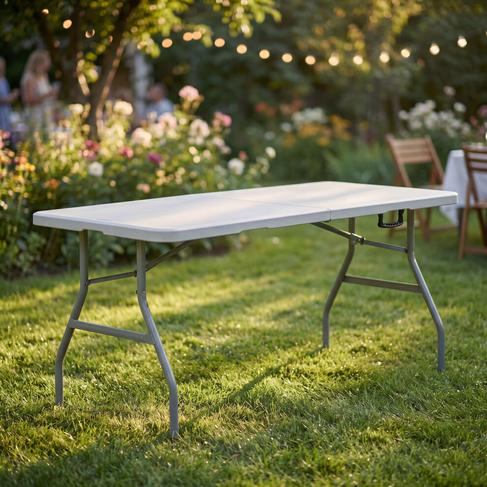 (5Ft) Folding Camping Table With Handle 5056326764060