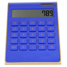 Calculator de birou de înaltă clasă pentru birou și acasă, cu alimentare dublă, afișaj LCD mare și butoane sensibile proiectate ergonomic.