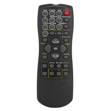 Csere távirányító AV AV vevőegységhez Könnyen használható univerzális csere programozás nélkül Tartós ABS kopásálló tápegység