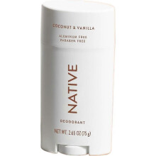 (Coconut and Vanilla) Native Aluminum-Free Clean Deodorant with Natural Derived Ingredients