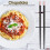 Επαναχρησιμοποιούμενα ξύλινα ξυλάκια chopsticks, κομψός σχεδιασμός με μοτίβο 3