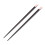 Επαναχρησιμοποιούμενα ξύλινα ξυλάκια chopsticks, κομψός σχεδιασμός με μοτίβο 6