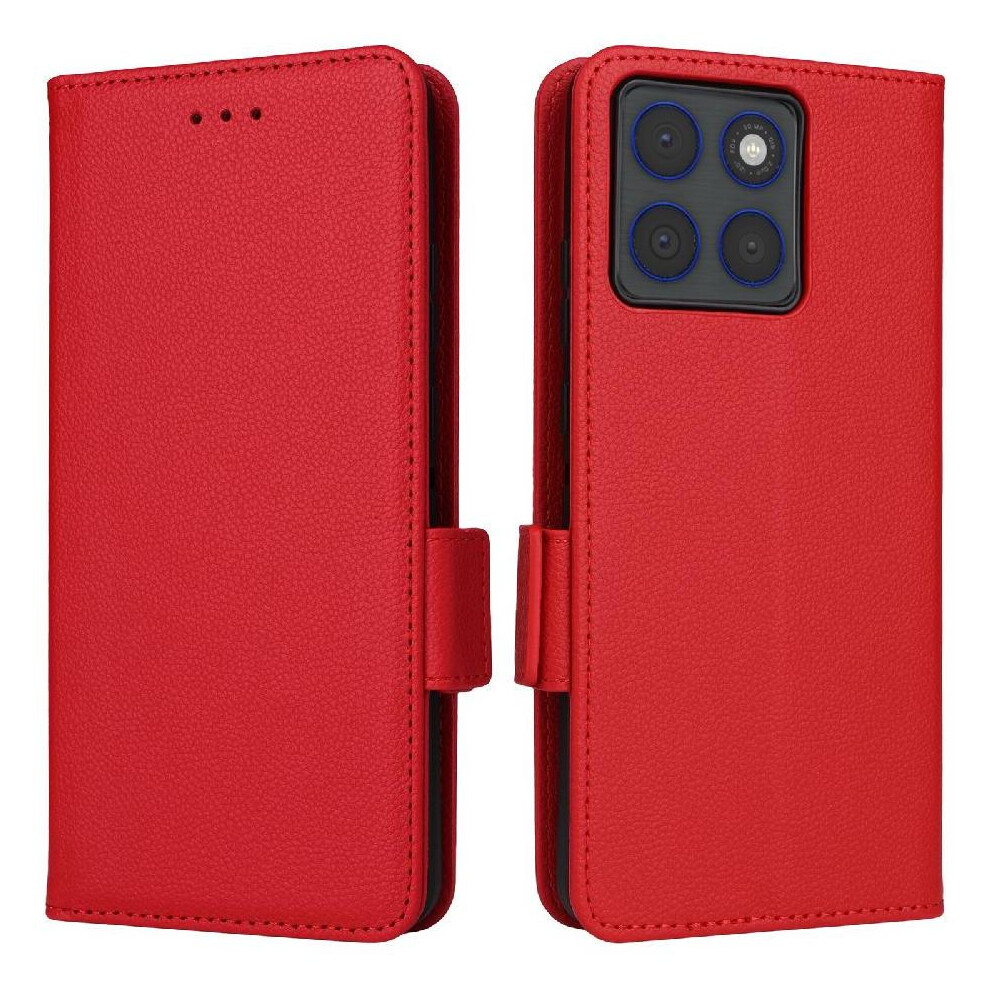 Flip Case For Motorola Edge 70 Magnetic Wallet Pu Leather Side Buckle Card Slots Holder 764563375431
