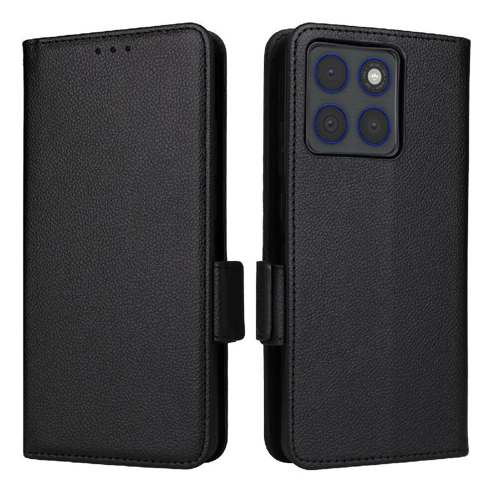 Flip Case For Motorola Edge 70 Magnetic Wallet Pu Leather Side Buckle Card Slots Holder 764563375424