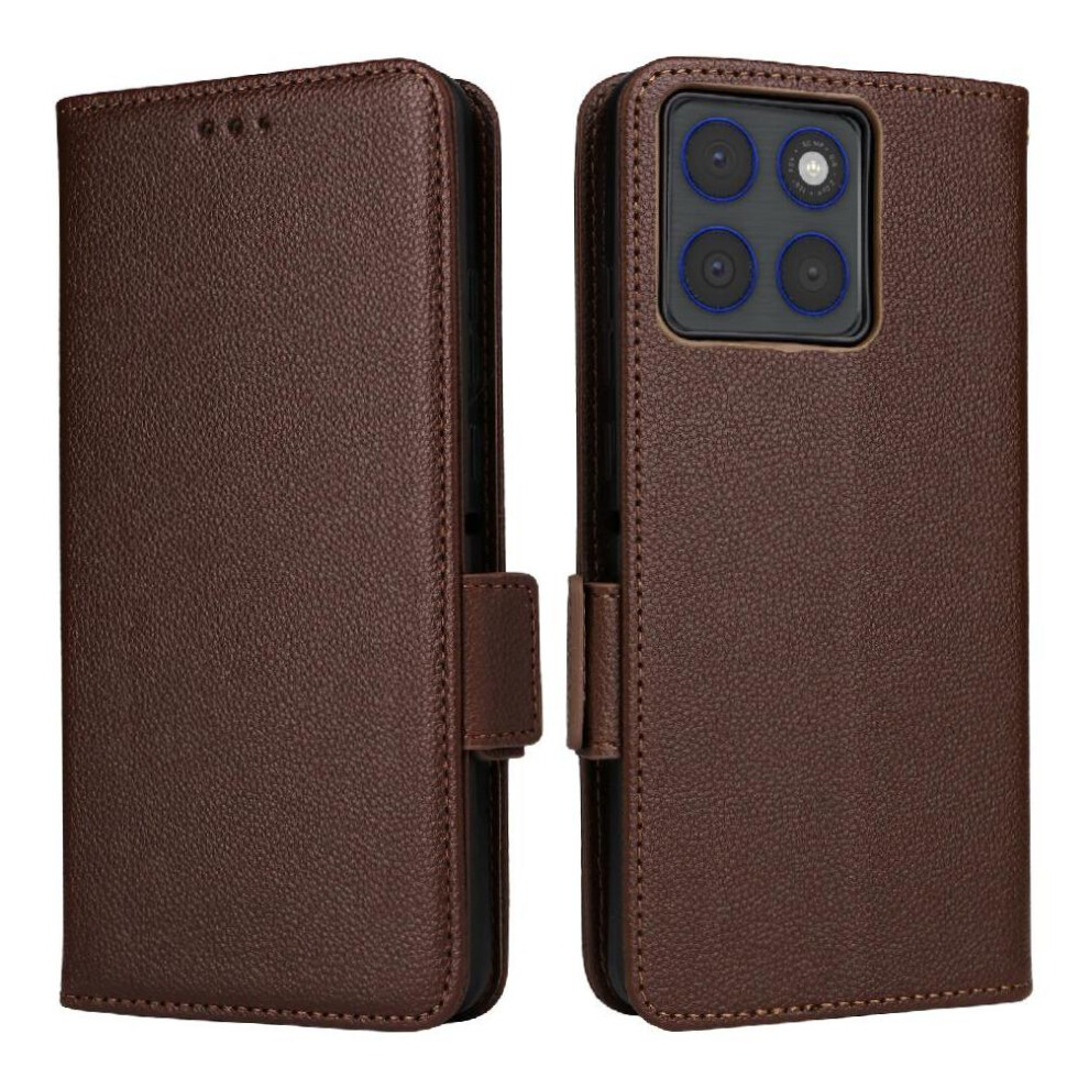 Flip Case For Motorola Edge 70 Magnetic Wallet Pu Leather Side Buckle Card Slots Holder 764563375479