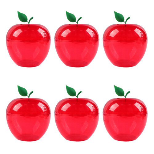 Creative Miniature Apples Shaped Candy Box Perfect-Red size M