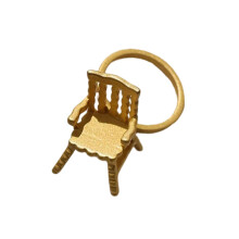 Quirky Furniture Design Ring with Open Band for Jewelry-gold