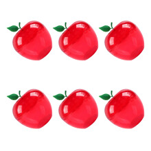 Boîte de rangement Unique en forme de pommes pour-Rouge petit