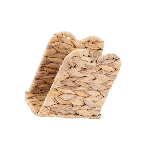 Practical Braided Rattan Napkin Dispenser Suitable For Kitchen