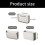 Flexible Magnetic Tray For Home Offices Use Wall Mounted Remote 3