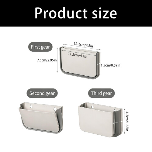 Flexible Magnetic Tray For Home Offices Use Wall Mounted Remote 2
