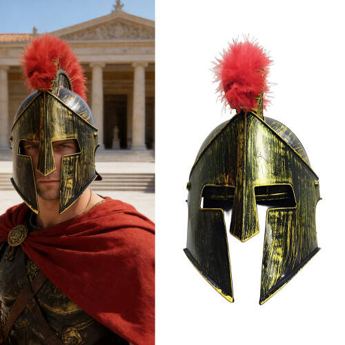 Ancient Fighter Helmet Replicas Lightweight Design For-Gold 2